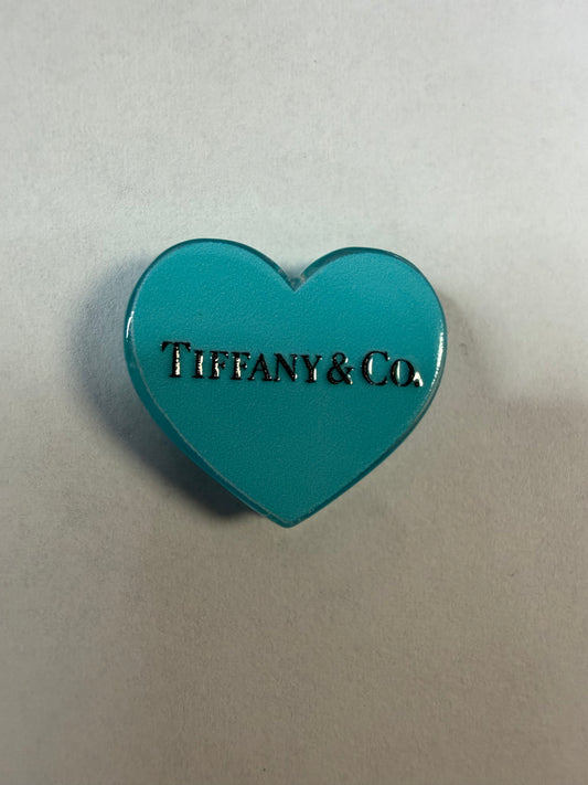 Acrylic focal Tiffany heart