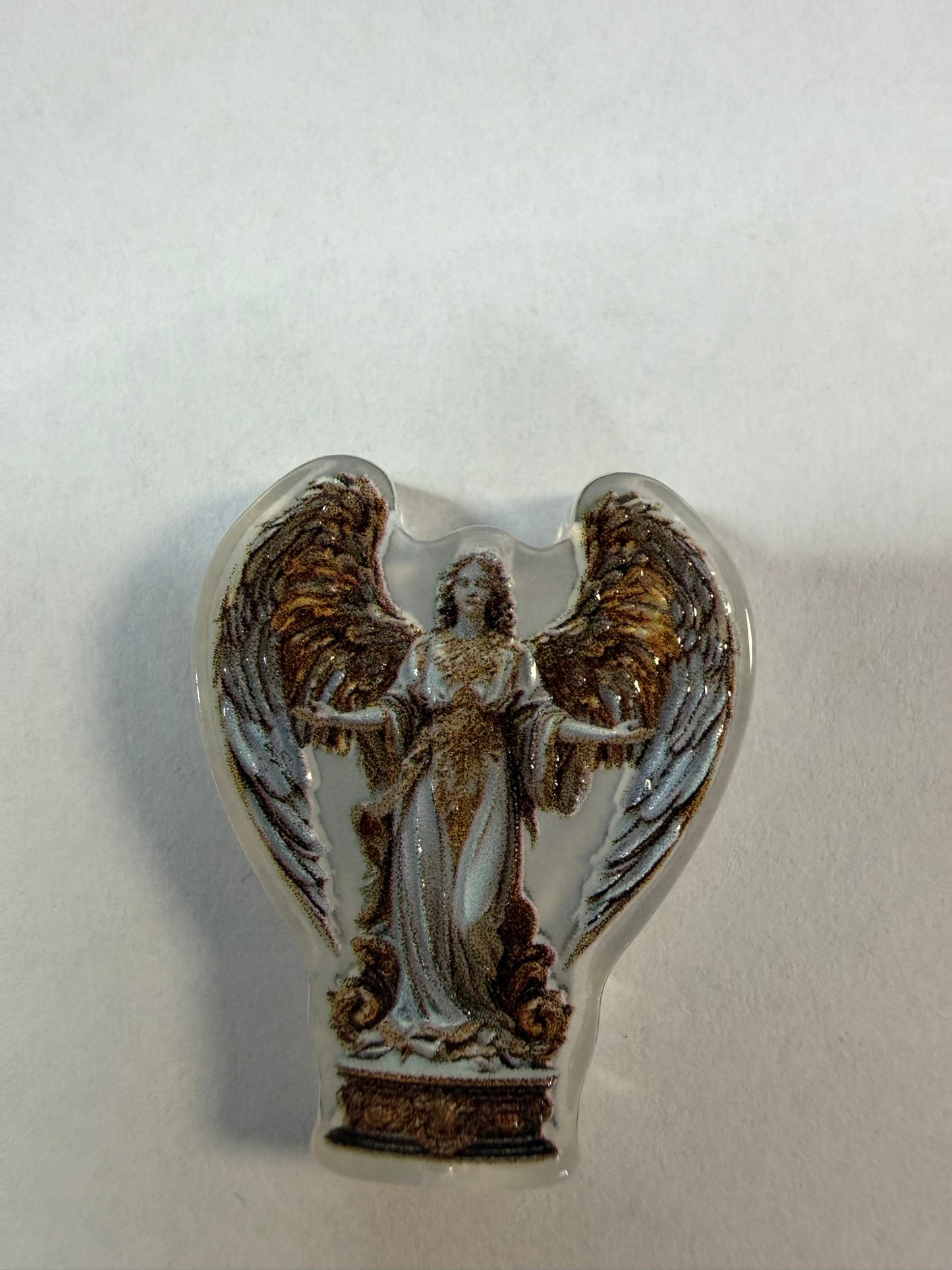 Acrylic focal Angel faith
