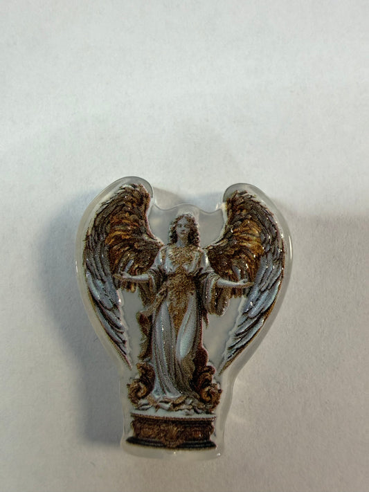Acrylic focal Angel faith