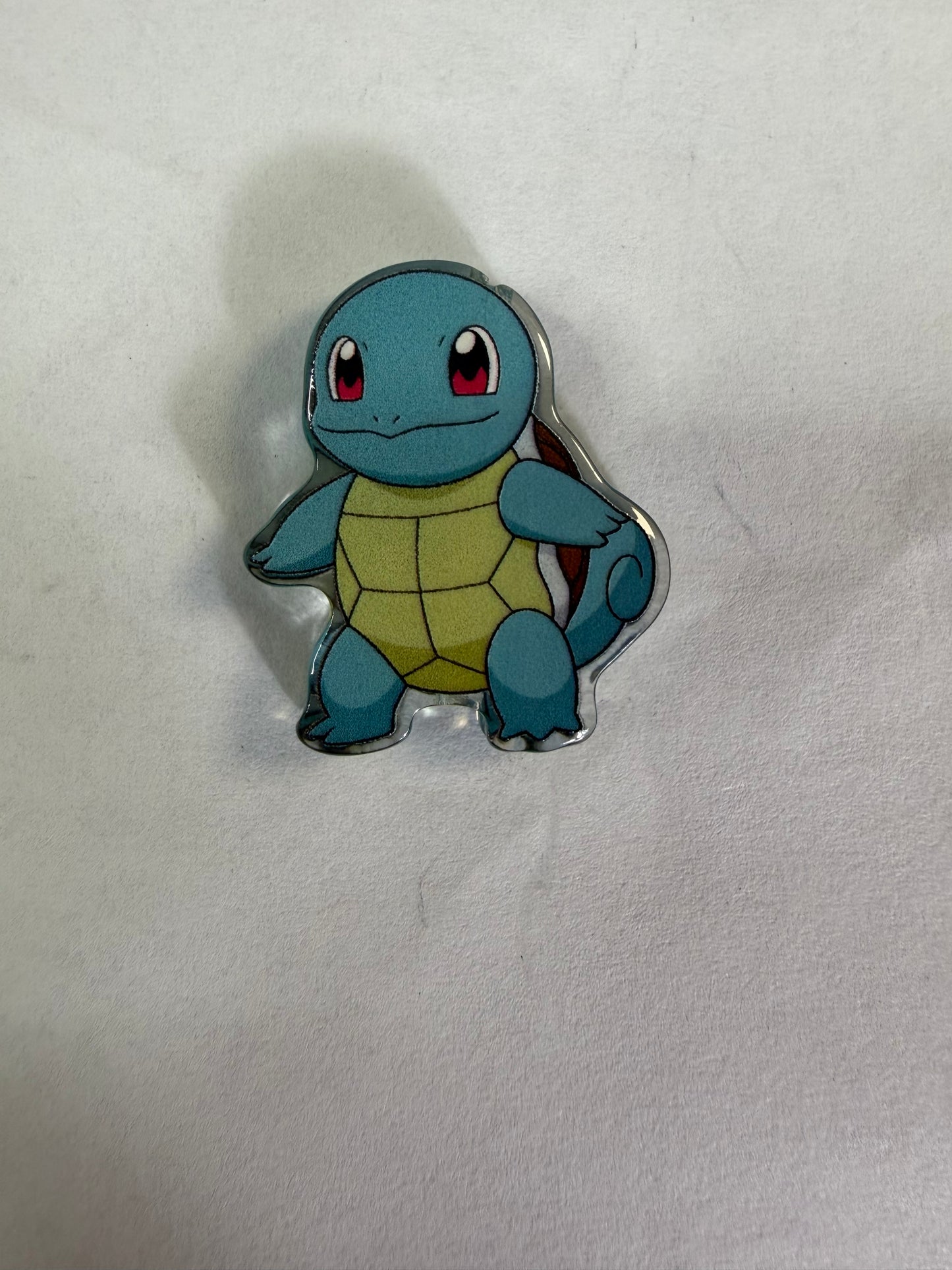 Acrylic focal Pokémon blue turtle