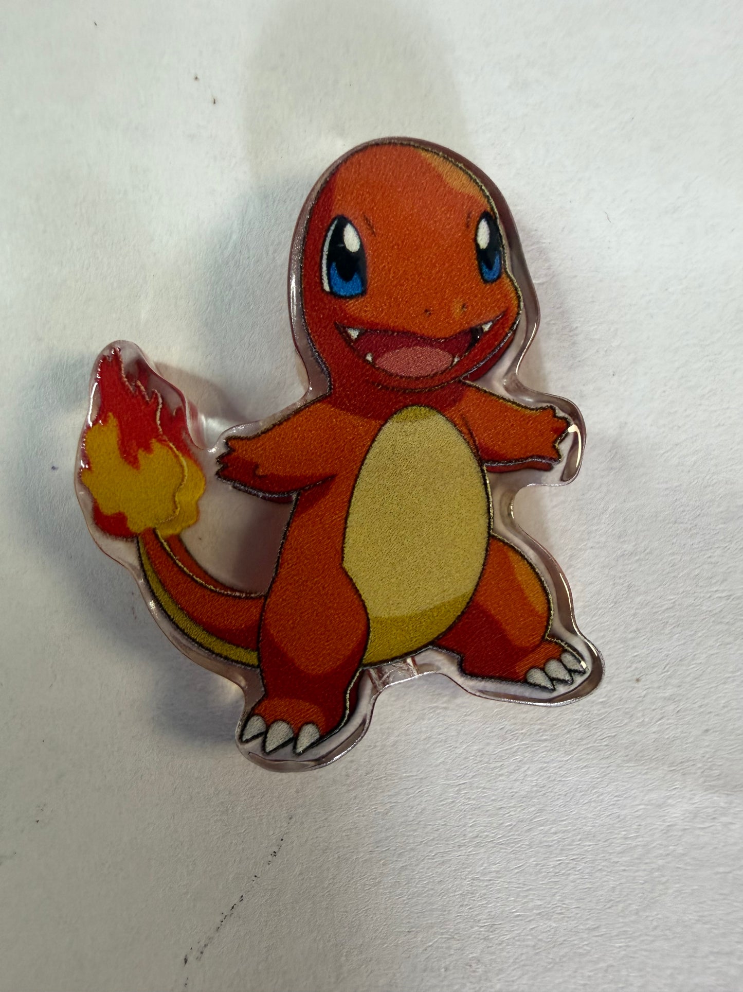 Acrylic focal Pokémon orange friend