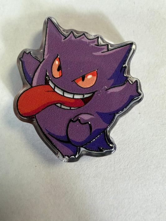Acrylic focal Pokémon purple friend
