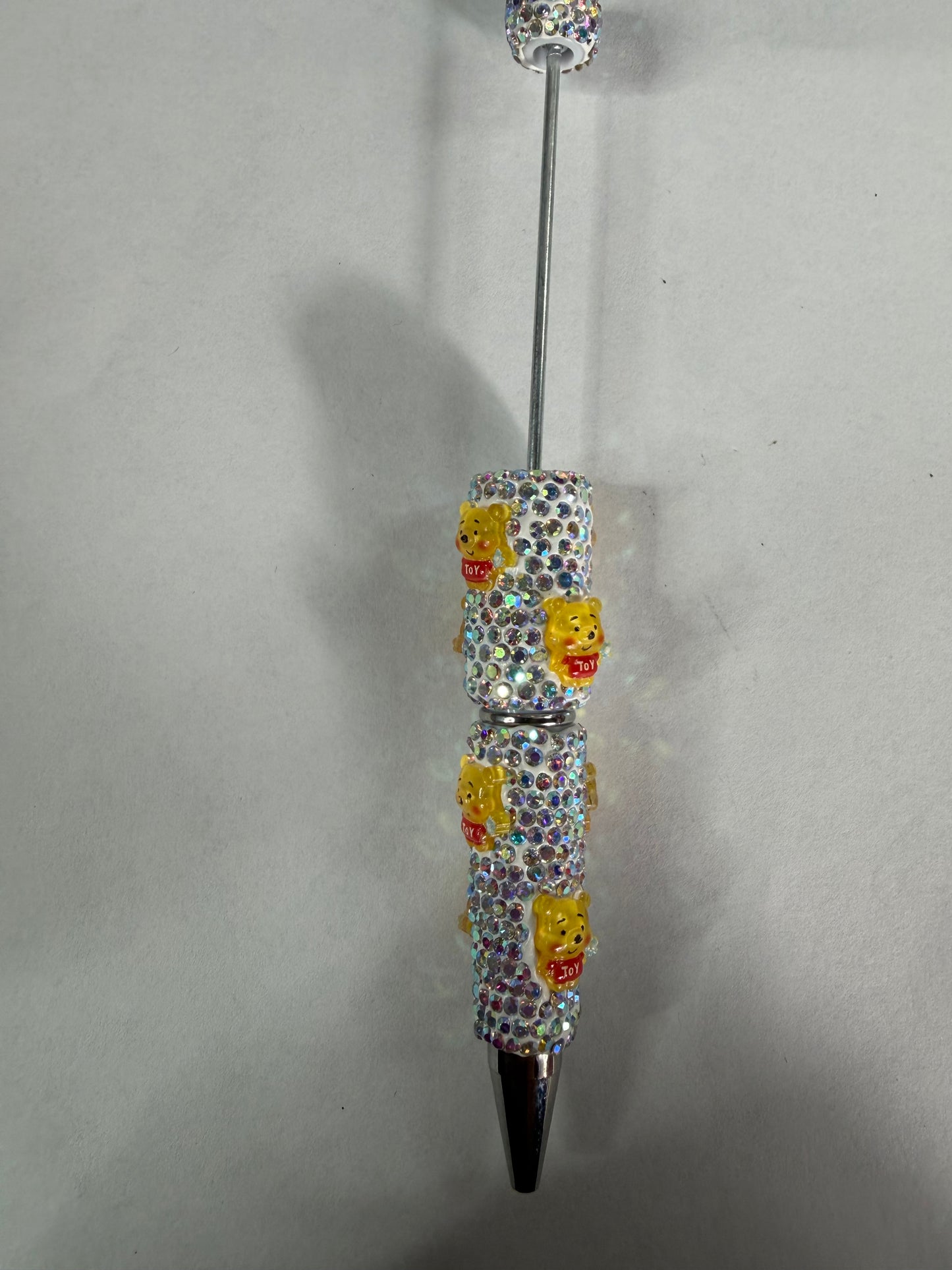 Beadable pens just the pen Pooh with toy on belly