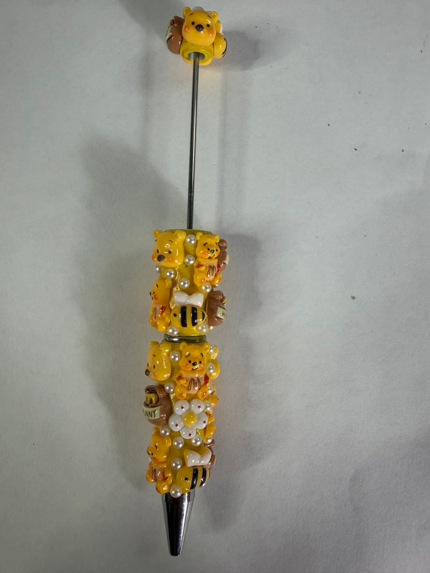 Beadable pens just the pen Pooh mixed with flowers and honey pots